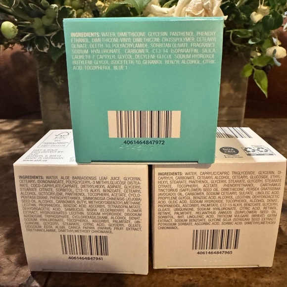 LACURA Set of 3 Face Care Routine Day Night H2O Aqua Gel HTF - Picture 5 of 6